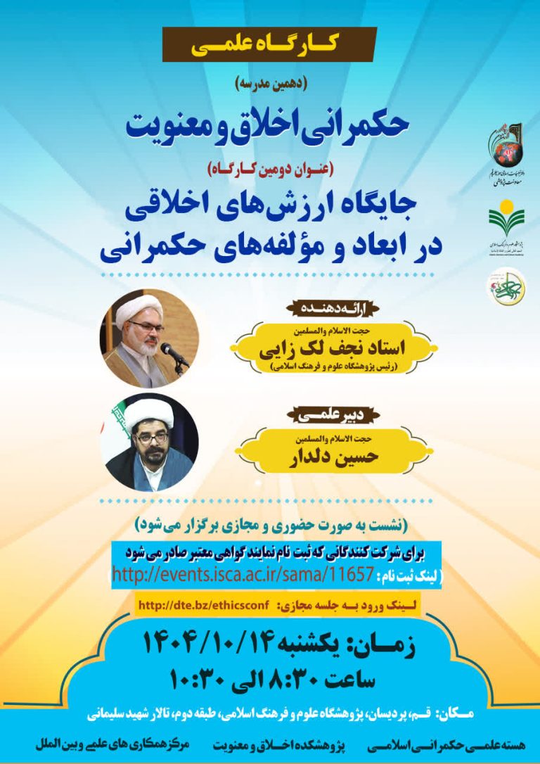 جایگاه ارزش‌های اخلاقی در ابعاد و مؤلفه‌های حکمرانی